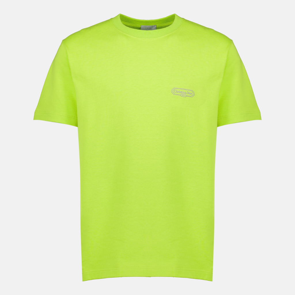 Image of the item CD box green T-shirt by Dior for Men - Spring-Summer 2026 - Front View