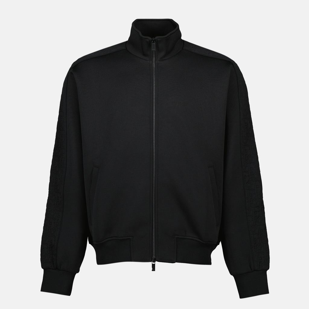 Sweatshirts Veste de survêtement Dior Oblique Dior Noir Homme