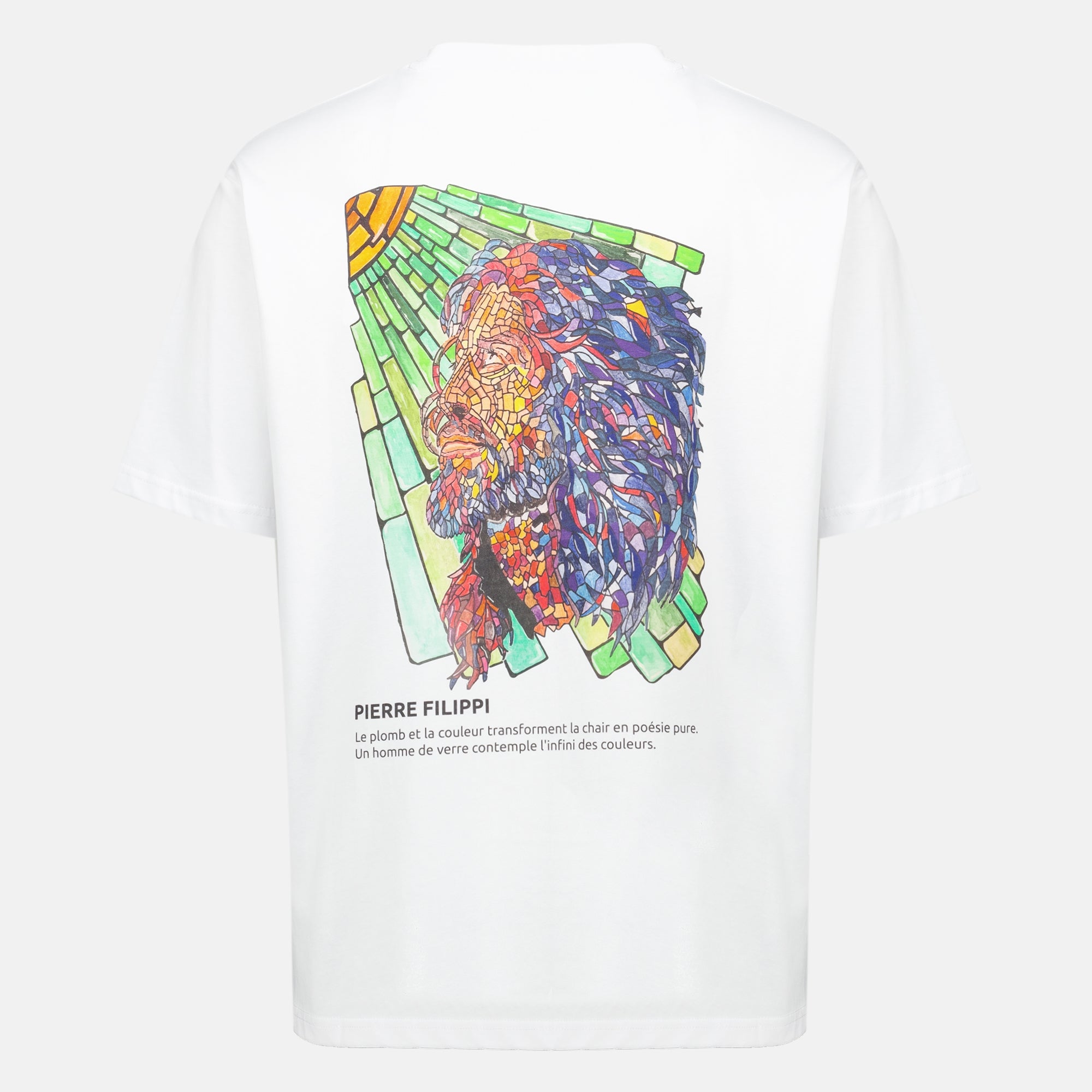 T-shirts ピエール・フィリッピ ホワイト Tシャツ Fair Blanc Homme