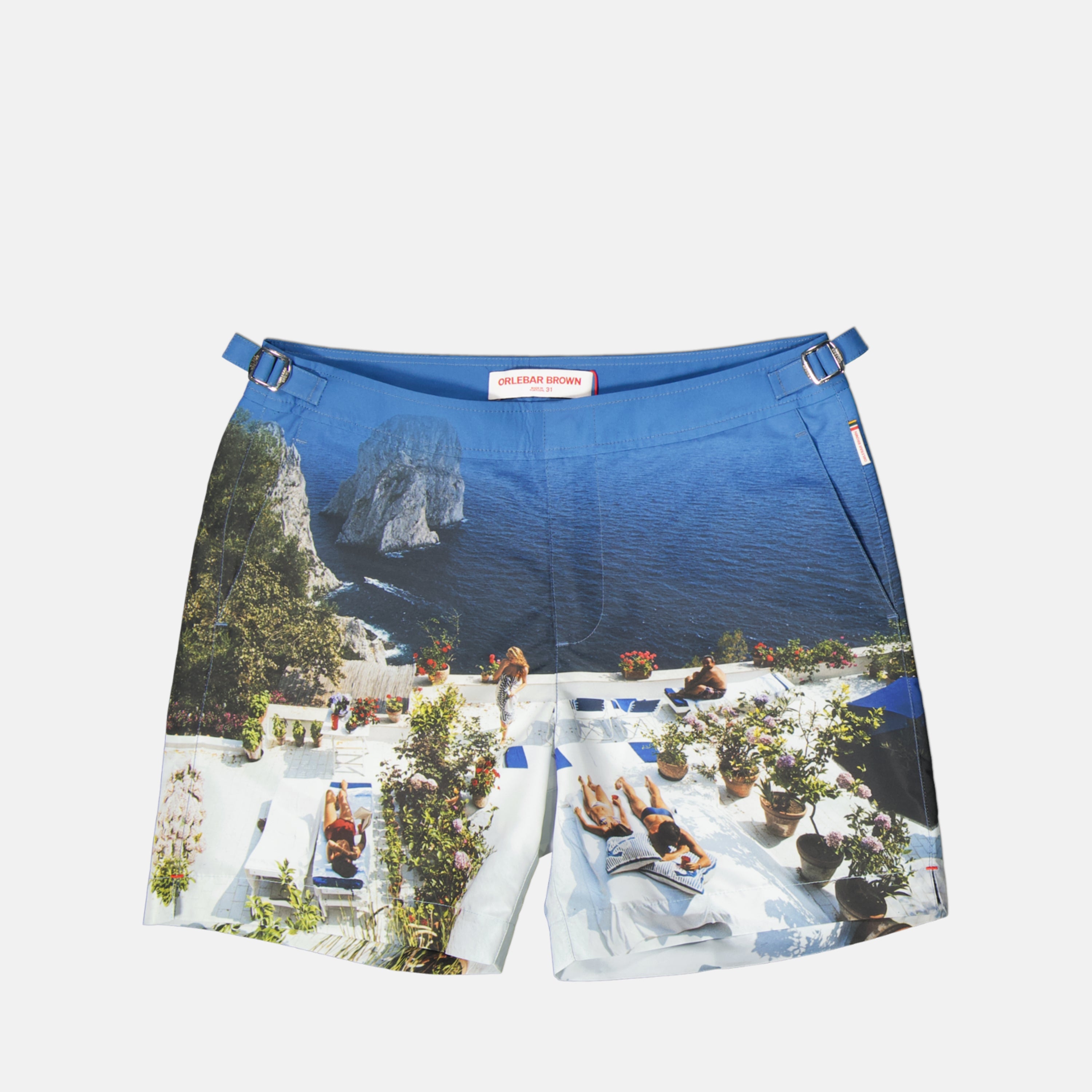 Bulldog Photographic Swim Shorts