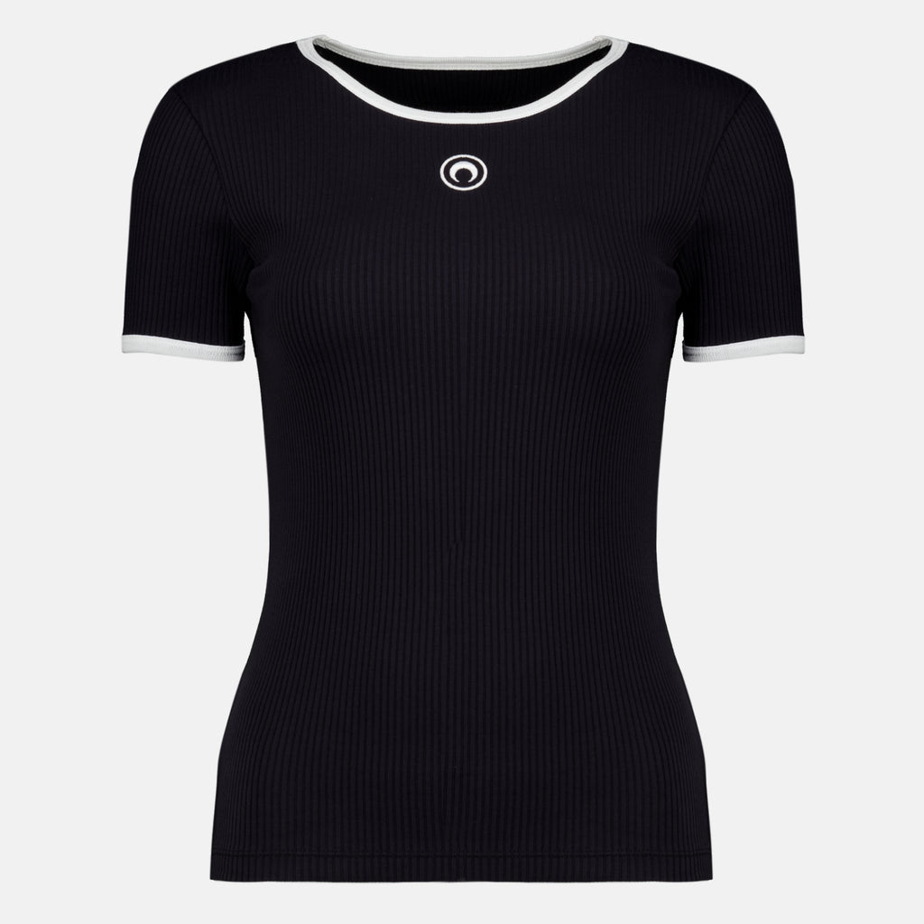 T-shirts T-shirt Baby Fit noir Marine Serre Noir Femme