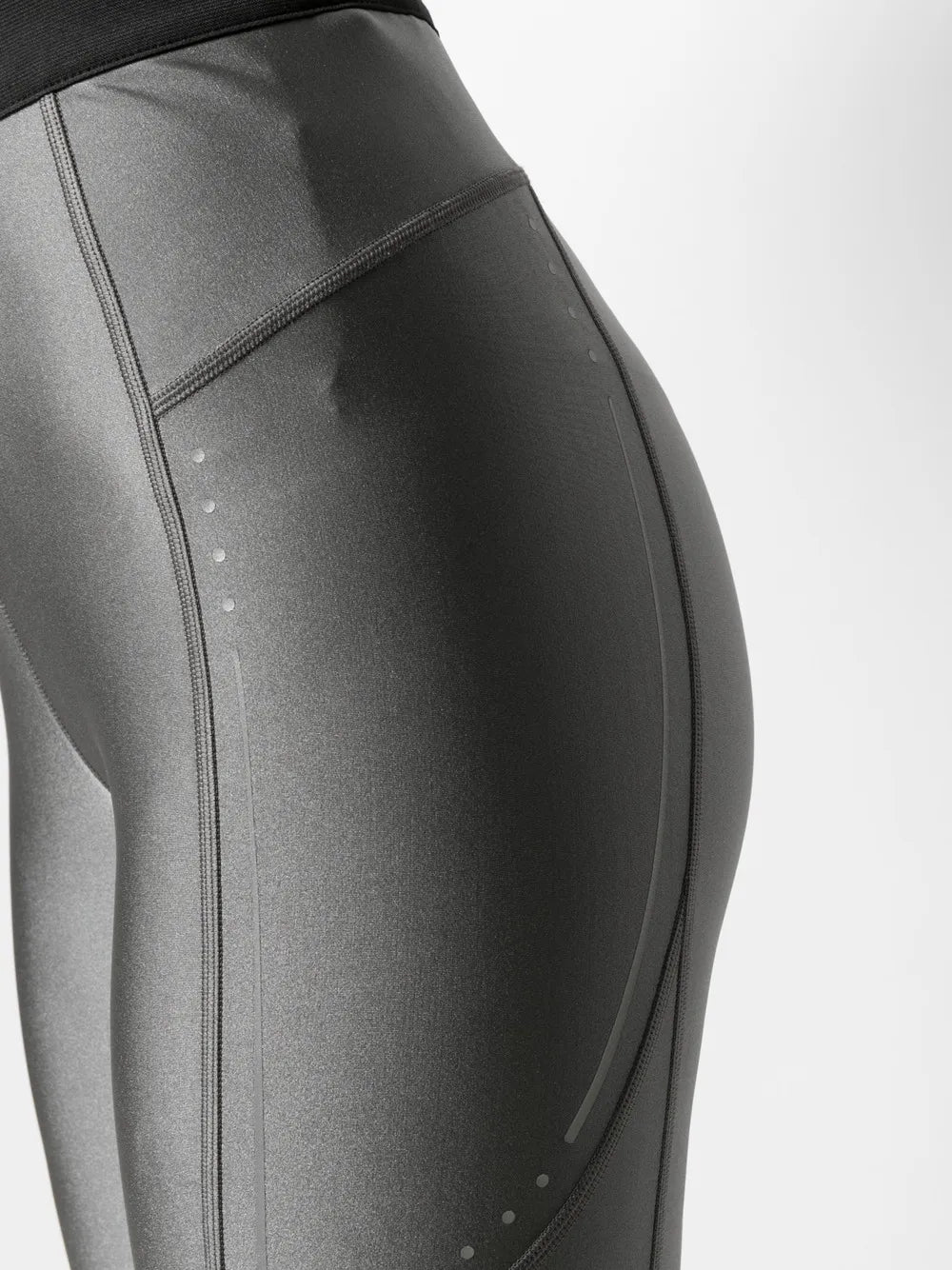 Pantalons Legging gris Moncler Gris Femme