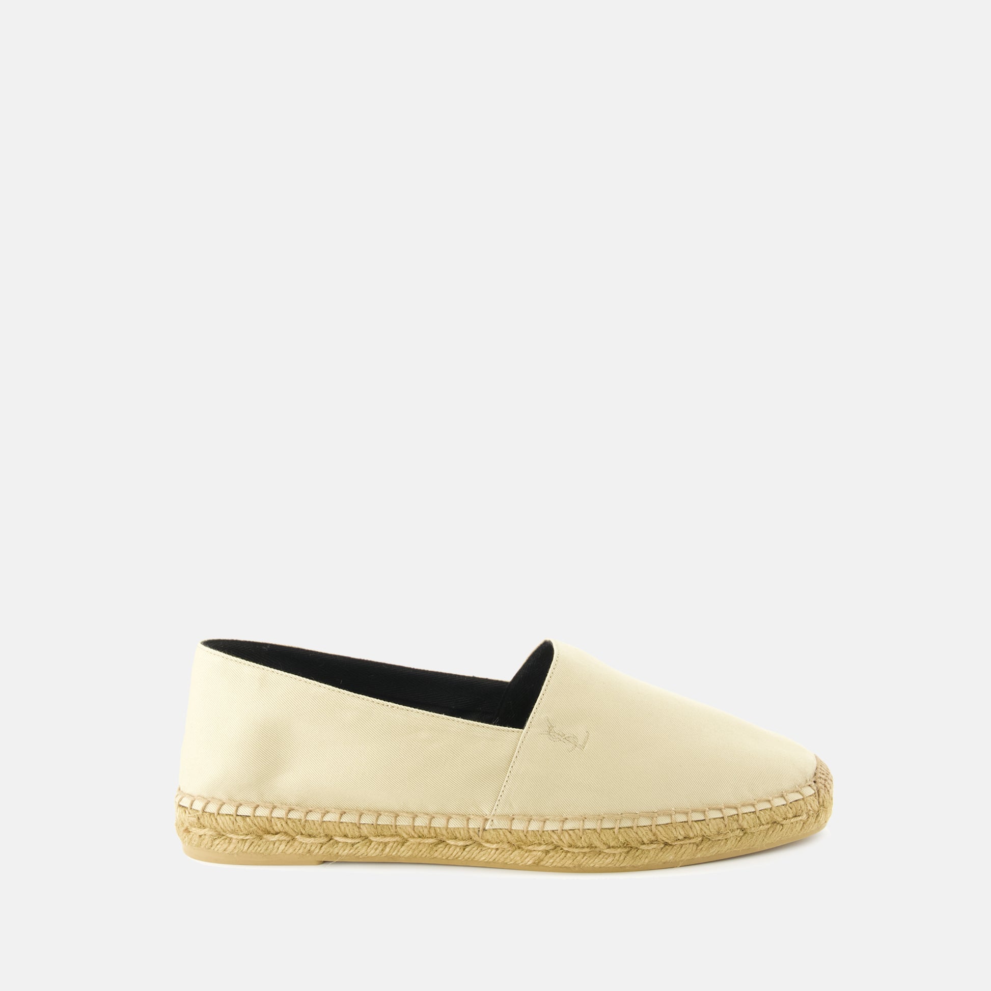 Saint Laurent Mens Espadrilles Sale High Top Ysl White Espadrilles