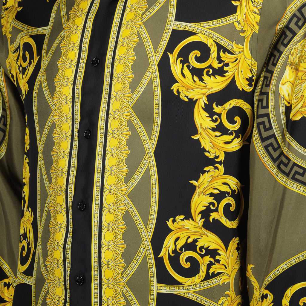 Shirts Shirt The Cut of the Gods Versace Yellow Homme