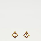 Imagen de los pendientes Forver burdeos de la marca Fendi para mujer - Temporada Primavera-Verano 2026 - Vista Detallada_2