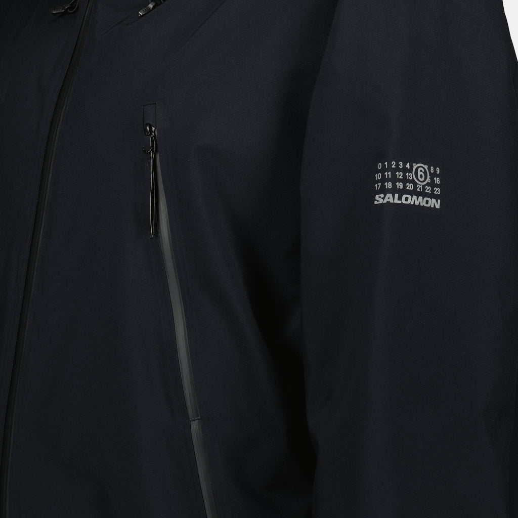 Image de l'article Parka MM6 x Salomon noir de la marque Mm6 pour Homme - Saison Automne-Hiver 2025 - Vue détaillée_1