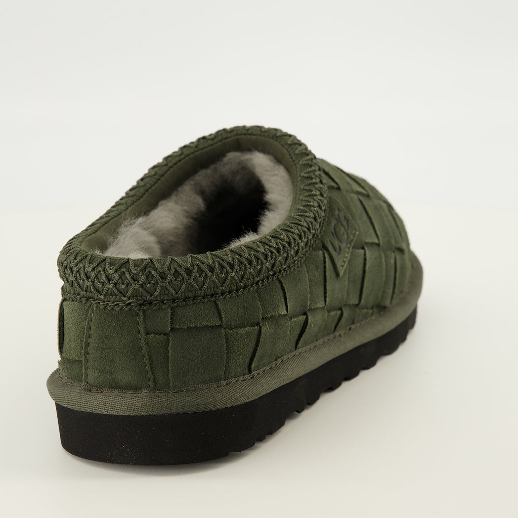 Chaussures ouvertes タズマン ウーブン カーキ ミュール Ugg Kaki Homme