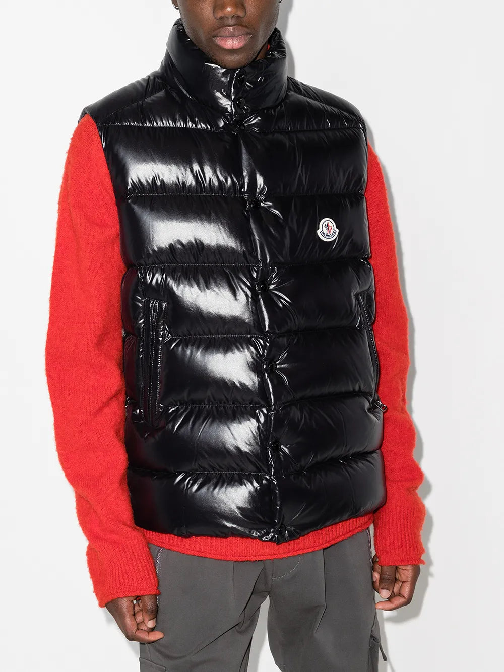 Image of the Tibb sleeveless down jacket by Moncler for Men - Autumn-Winter 2025 - Back View