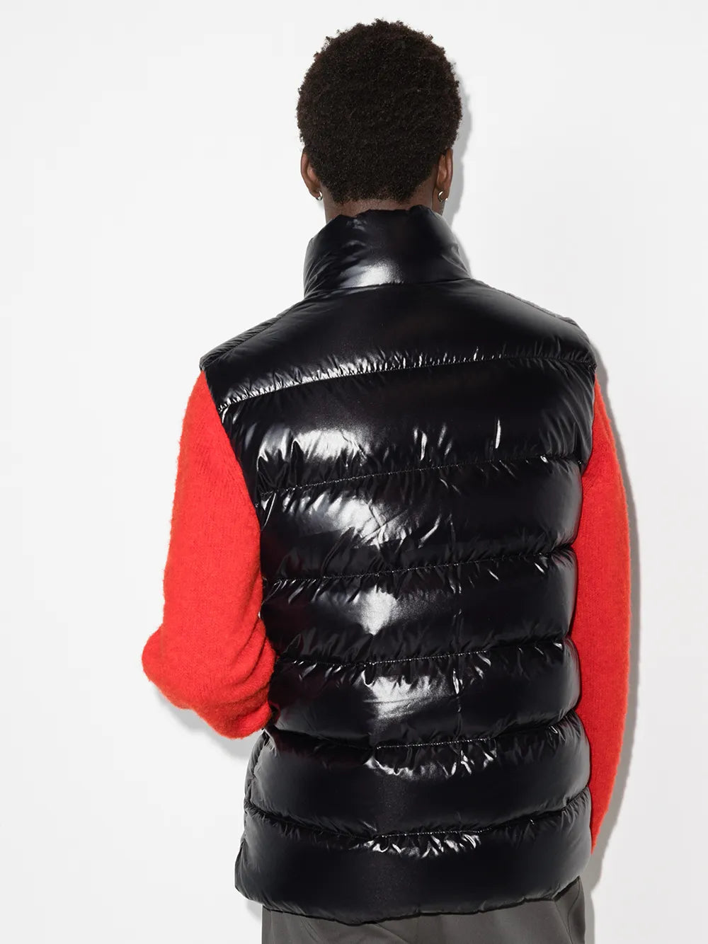 Image of the Tibb sleeveless down jacket by Moncler for Men - Autumn-Winter 2025 - Detailed View_1
