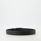 Belts Saffiano Leather Belt Prada Black Homme