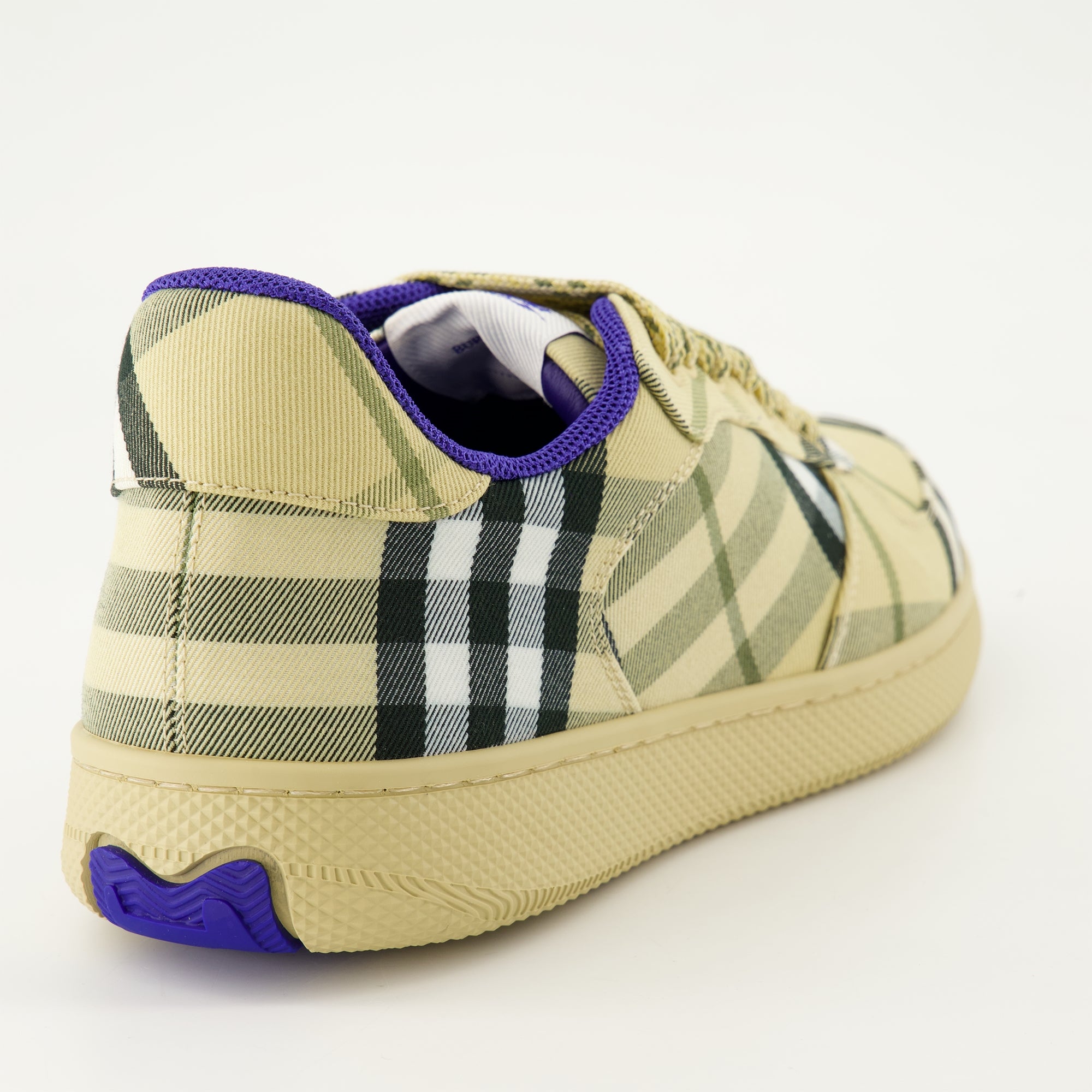 Sneakers Checkered Terrace Sneakers Burberry Beige Femme