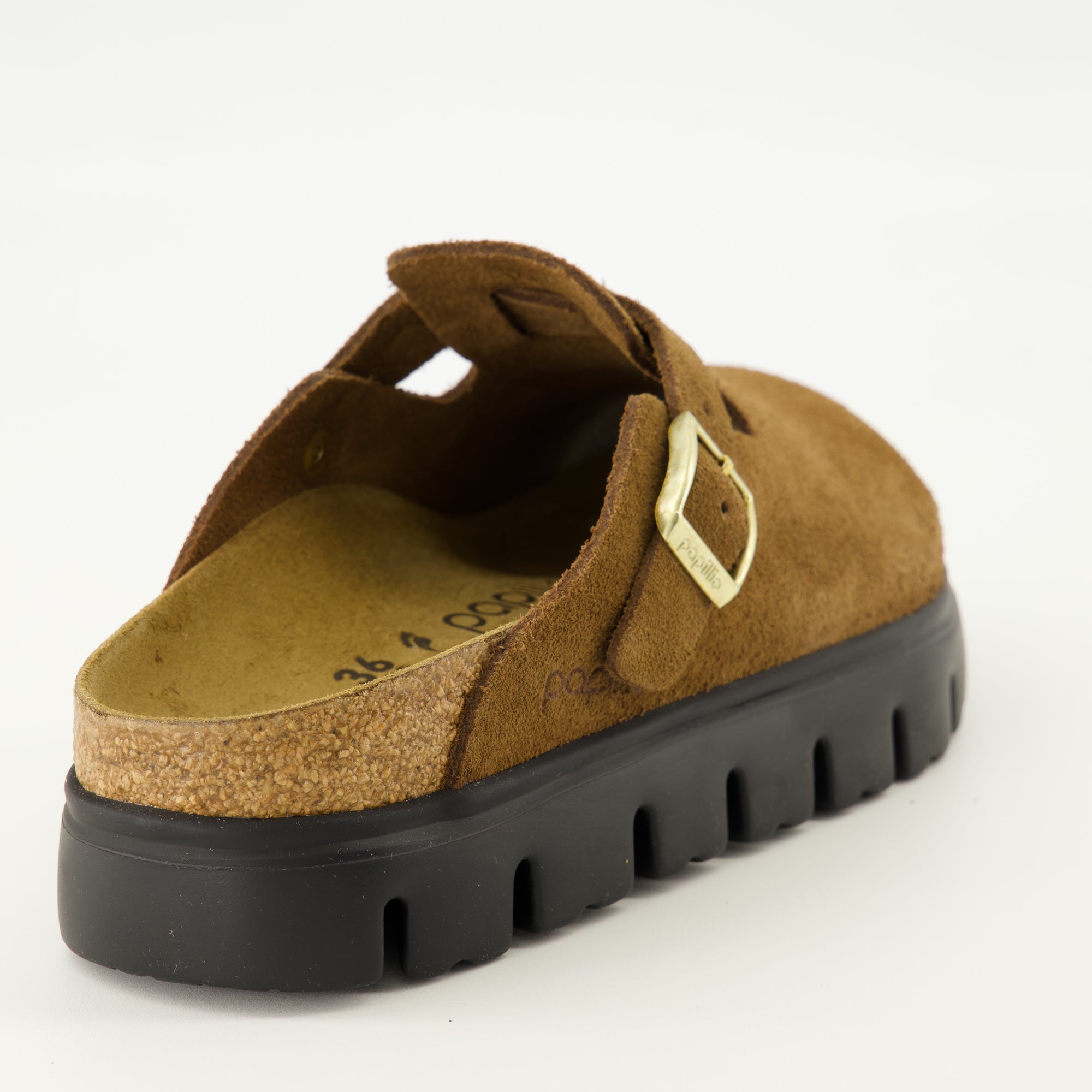 Image de l'article Sandales Boston Chunky de la marque Birkenstock pour Femme - Saison Automne-Hiver 2025 - Vue arrière