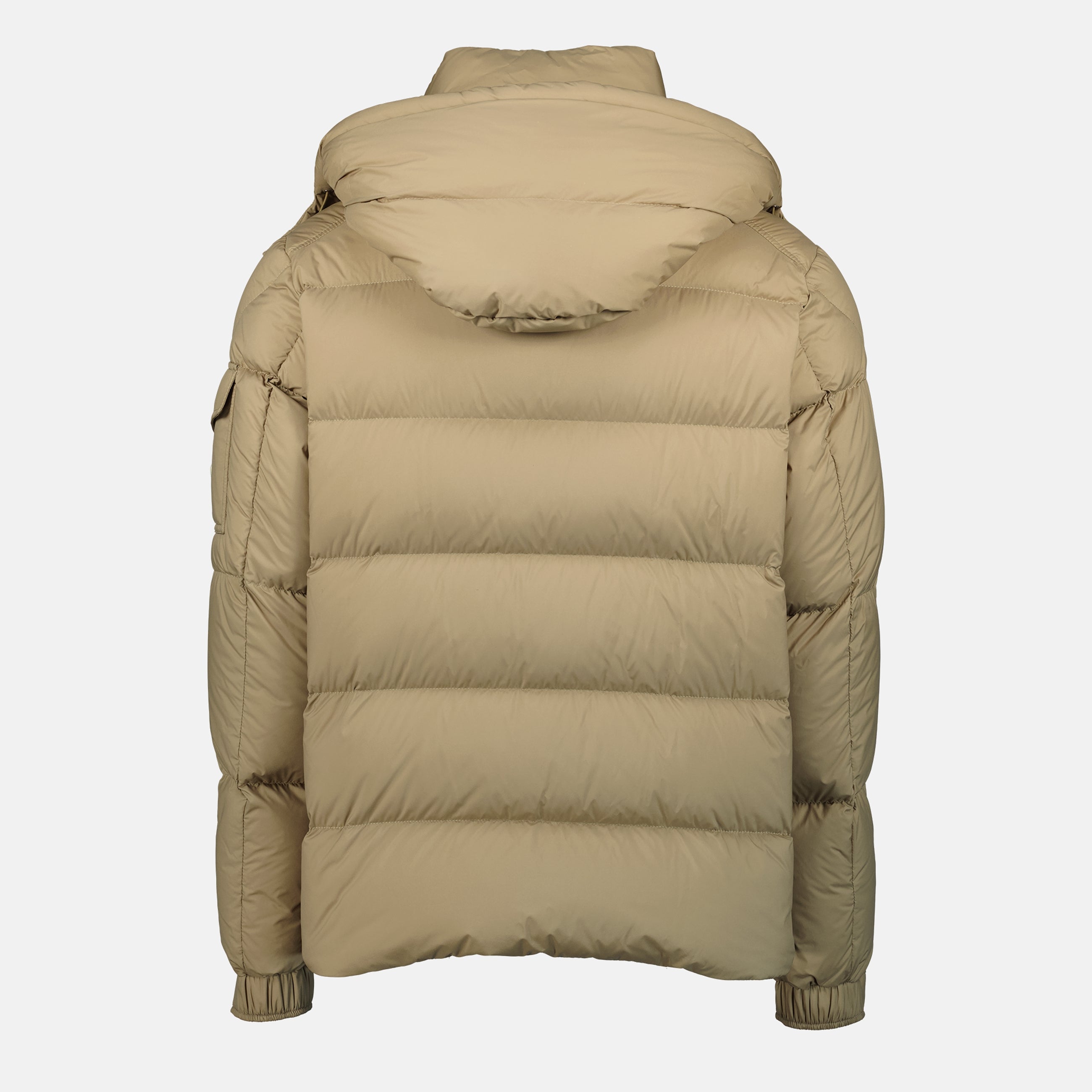 Image de l'article Doudoune Maya 70 beige de la marque Moncler pour Homme - Saison Automne-Hiver 2025 - Vue de Dos
