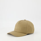 Cappelli, berretti e beanie Cappellino in Cotone Ricamato Saint Laurent Beige Homme
