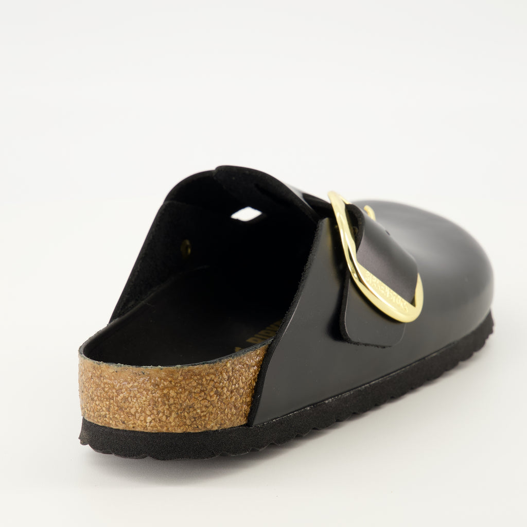 Image de l'article Mules Boston Big Buckle de la marque Birkenstock pour Femme - Saison Automne-Hiver 2025 - Vue arrière