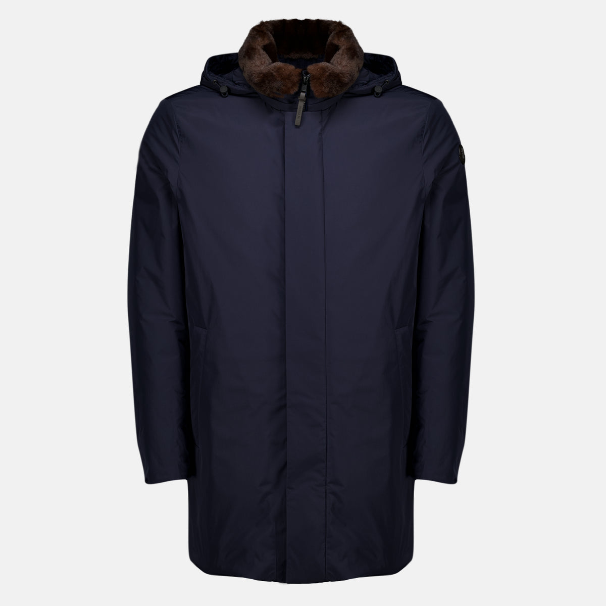 Manteaux Okefen Long Parka Navy Blue Moncler Bleu foncé Homme