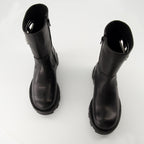 Imagen de las botas D-Hammer BKR D W de Diesel para mujer - Otoño-invierno 2025 - Vista de cima da par de zapatos
