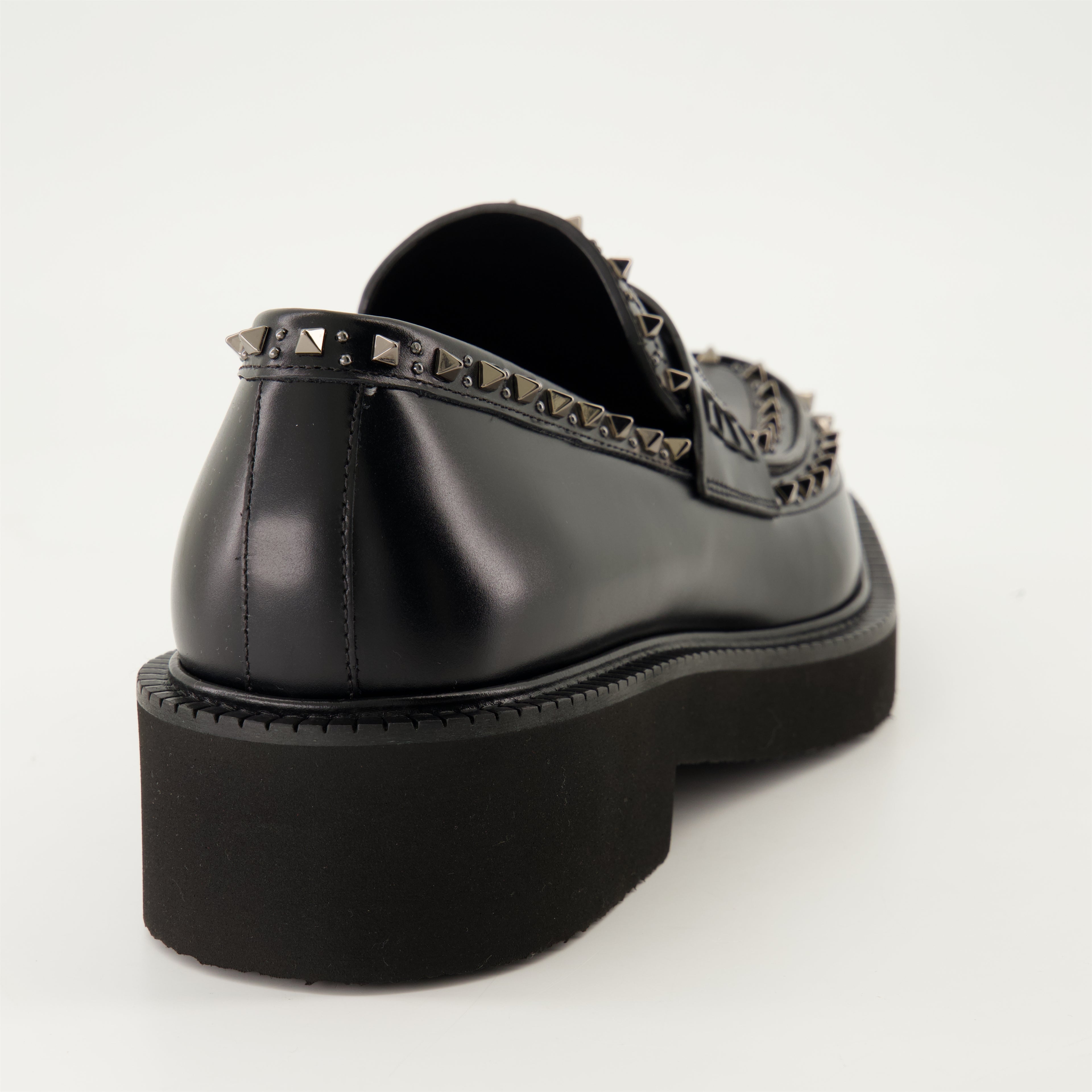 Mocassins Mocassins Gentleglam en cuir Valentino Garavani Noir Homme