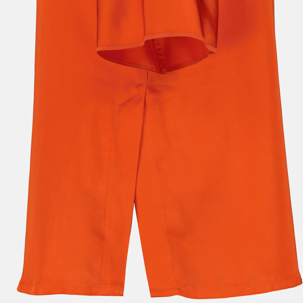 Tops Satin Orange Blouse Iro Orange Femme