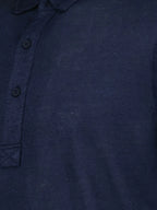 폴로 셔츠 Polo Sebastian en lin Orlebar Brown 진한 파란색 Homme