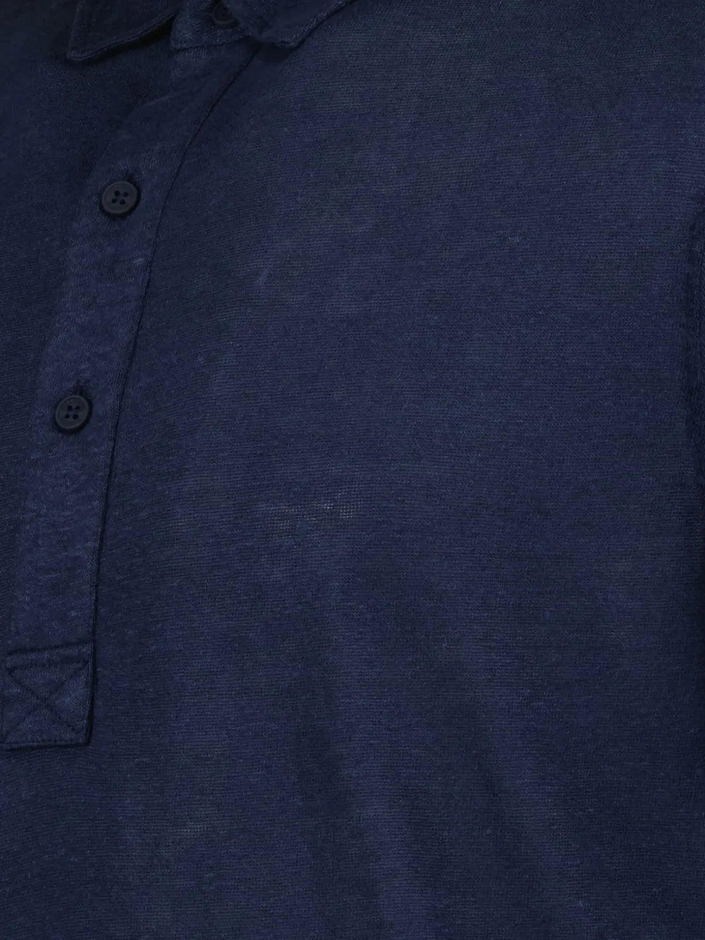 폴로 셔츠 Polo Sebastian en lin Orlebar Brown 진한 파란색 Homme