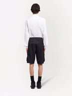 Shorts Short cargo in Re-Nylon Prada Black Man