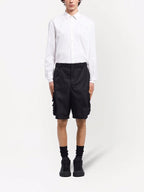 Shorts Short cargo in Re-Nylon Prada Black Man