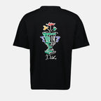 T-shirts T-shirt vase Drole De Monsieur Black Homme