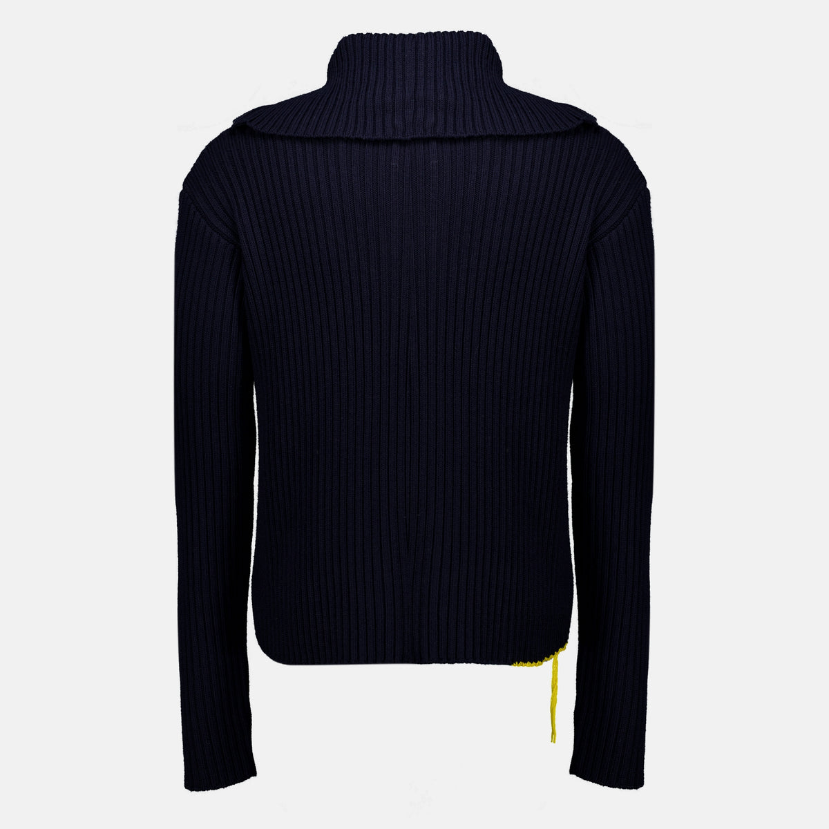 Maille Cardigan zippé en laine Fendi Bleu foncé Homme