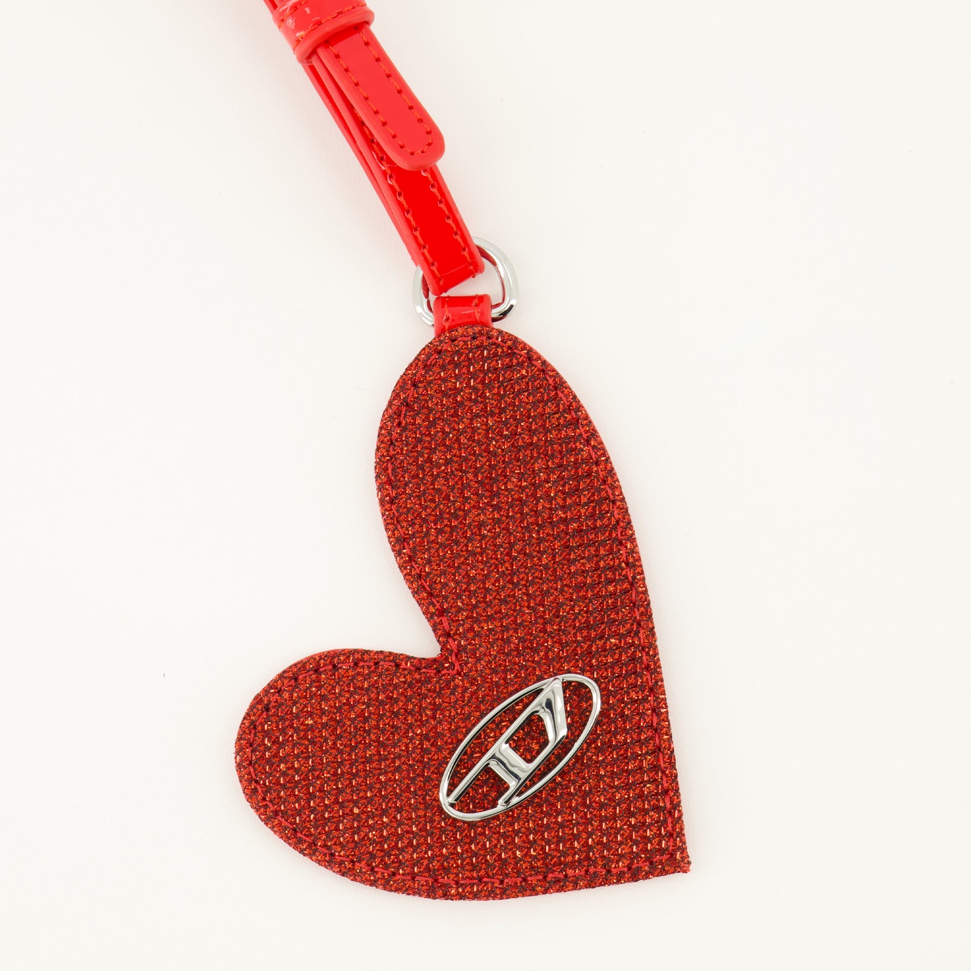 Lifestyle Porte-clés Play Mirror rouge à strass Diesel Rouge Femme