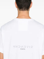 T-shirts T-shirt à logo Givenchy Blanc Homme