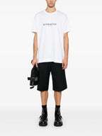 T-shirts T-shirt à logo Givenchy Blanc Homme