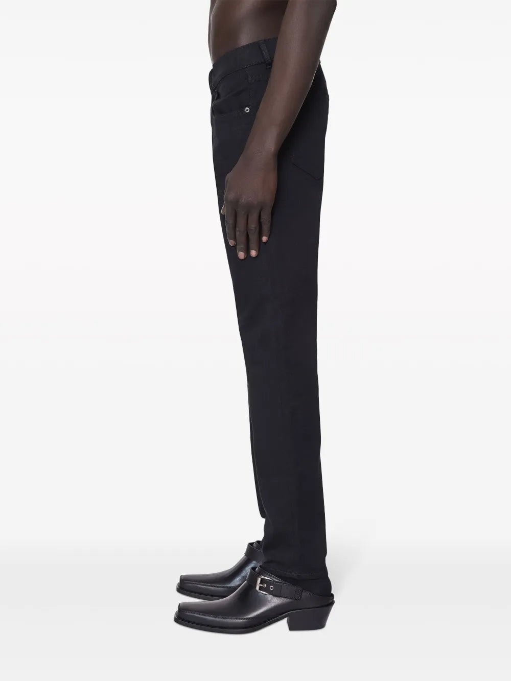 Pantalons Jean slim 2019 D-strukt Diesel Noir Homme