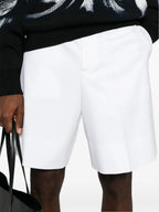 Shorts Short en coton Alexander McQueen Blanc Homme