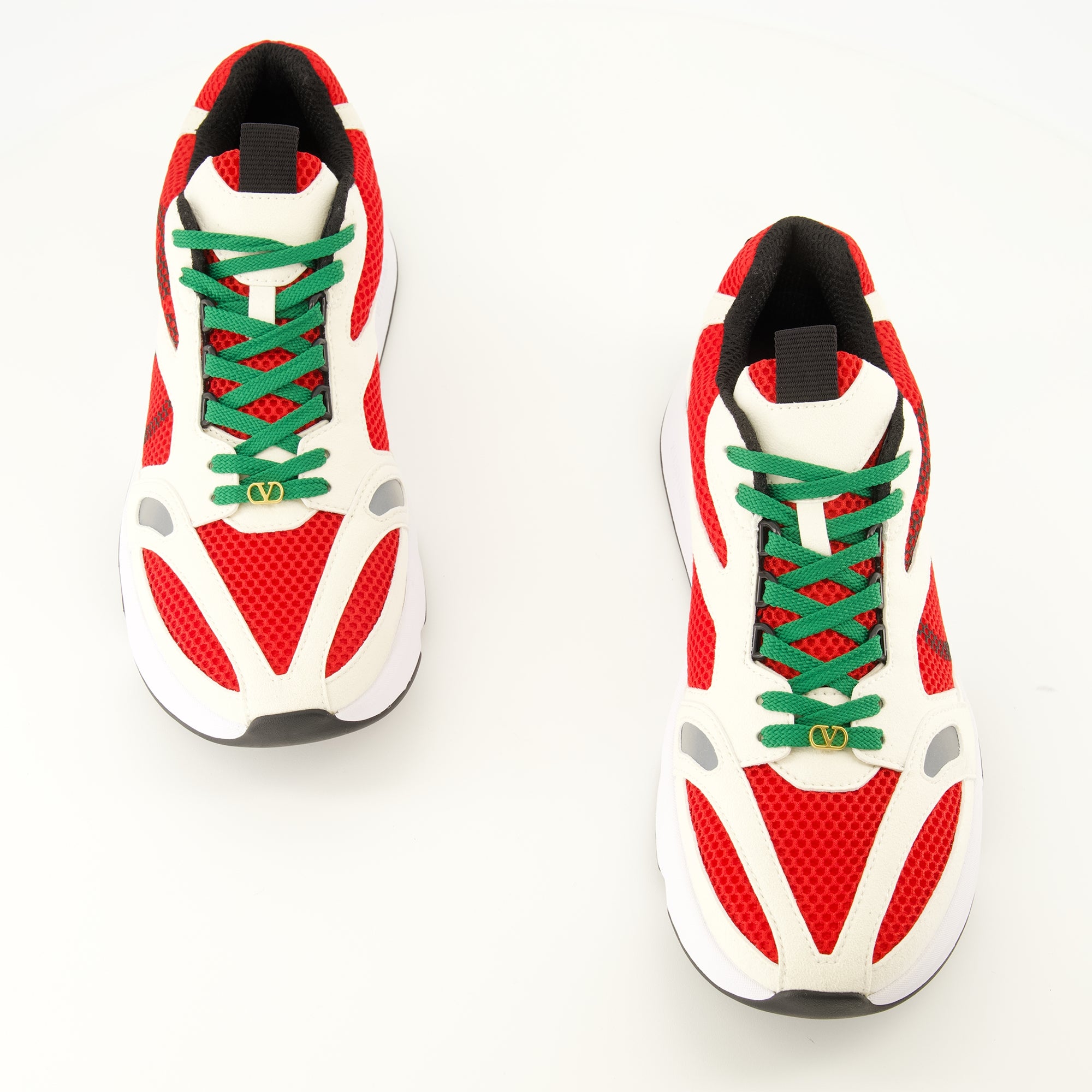 Baskets デミヴィー スニーカー（スエードとファブリック） Valentino Garavani Rouge Homme