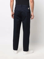 Pantalons Pantalon carotte Moncler Bleu Homme
