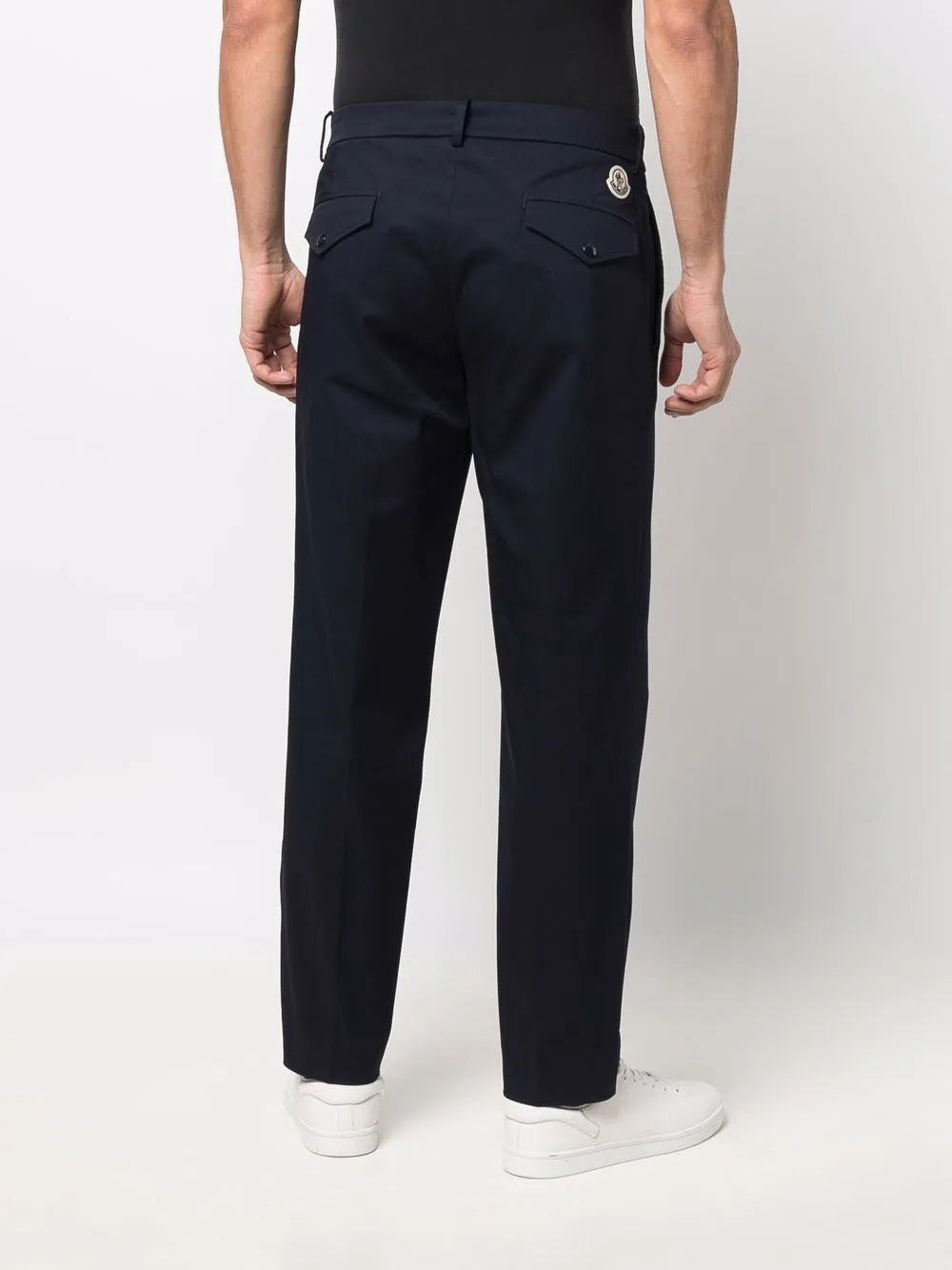 Pantalons Pantalon carotte Moncler Bleu Homme