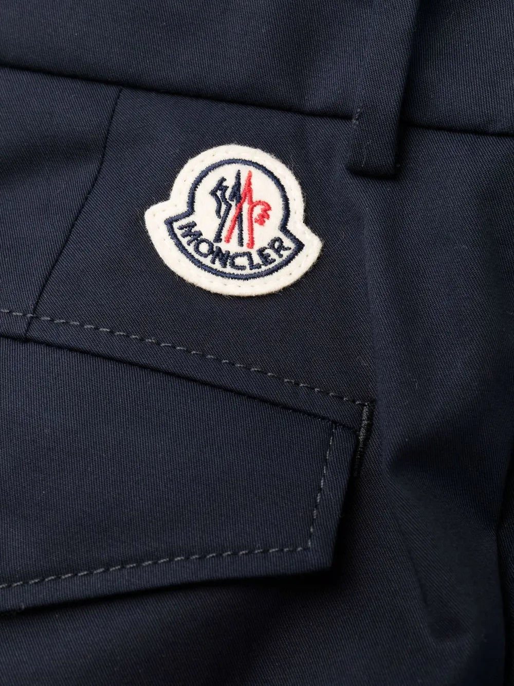 Pantalons Pantalon carotte Moncler Bleu Homme