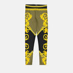Pants Barocco Legging Coupe des Dieux Versace Yellow Femme