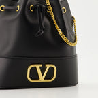 Bucket bags VLogo Bucket Bag Valentino Garavani Black Femme