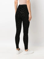 Pantalons Legging en velours Ami PARIS Noir Femme