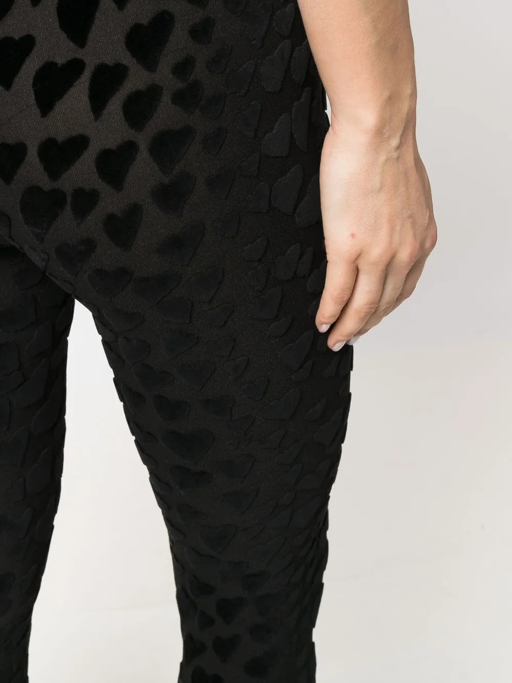 Pantalons Legging en velours Ami PARIS Noir Femme