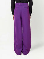 Pantalons Pantalon à pinces Ami PARIS Violet Unisexe