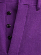 Pantalons Pantalon à pinces Ami PARIS Violet Unisexe