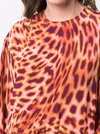 Robes Robe en soie Stella McCartney Orange Femme