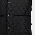ジャケット ティヴァートン ブラック ノースリーブジャケット Burberry 黒 Homme