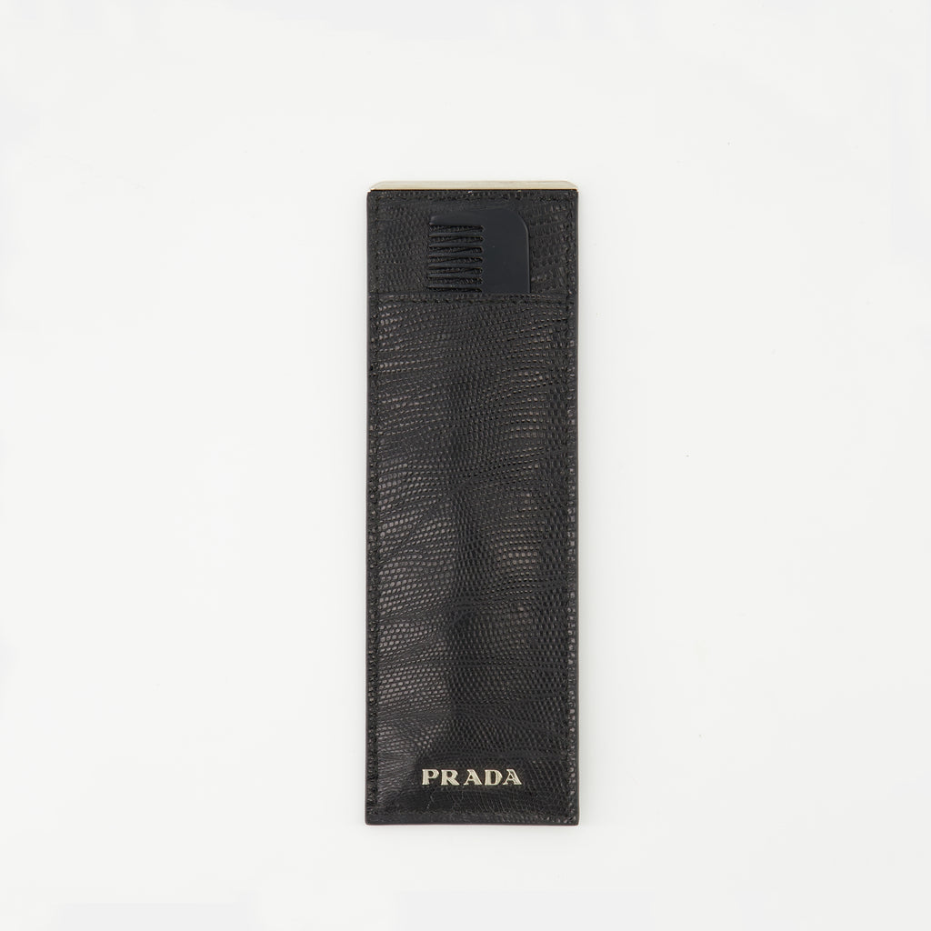 Small leather goods Toiletry Essential Prada Black Homme