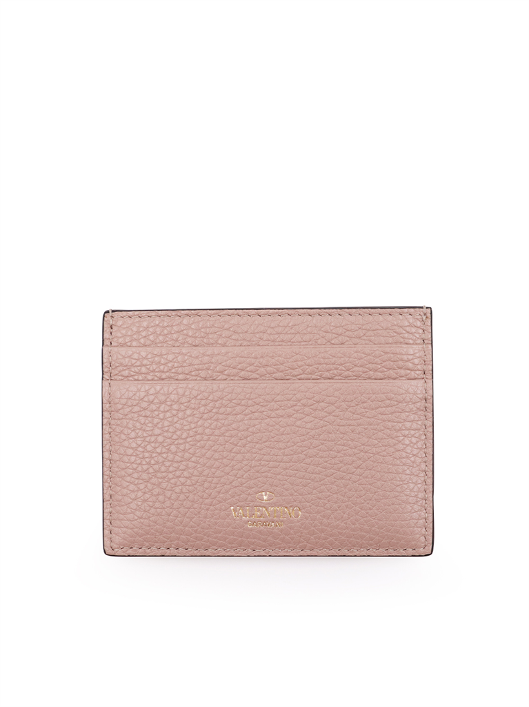 スモールレザーグッズ VW2P0486VSH p45 poudre Valentino Garavani ベージュ Femme