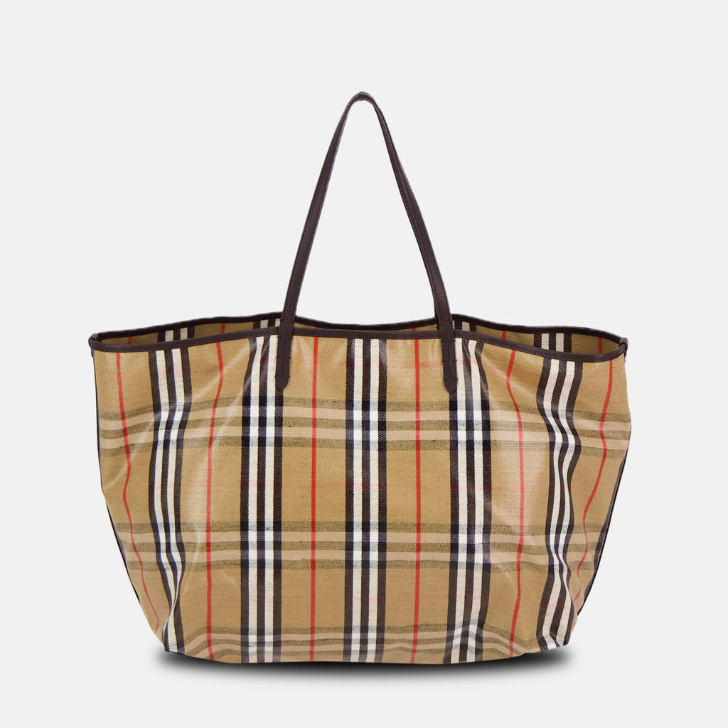 Sacs cabas Sac cabas Highlands Burberry Beige Femme