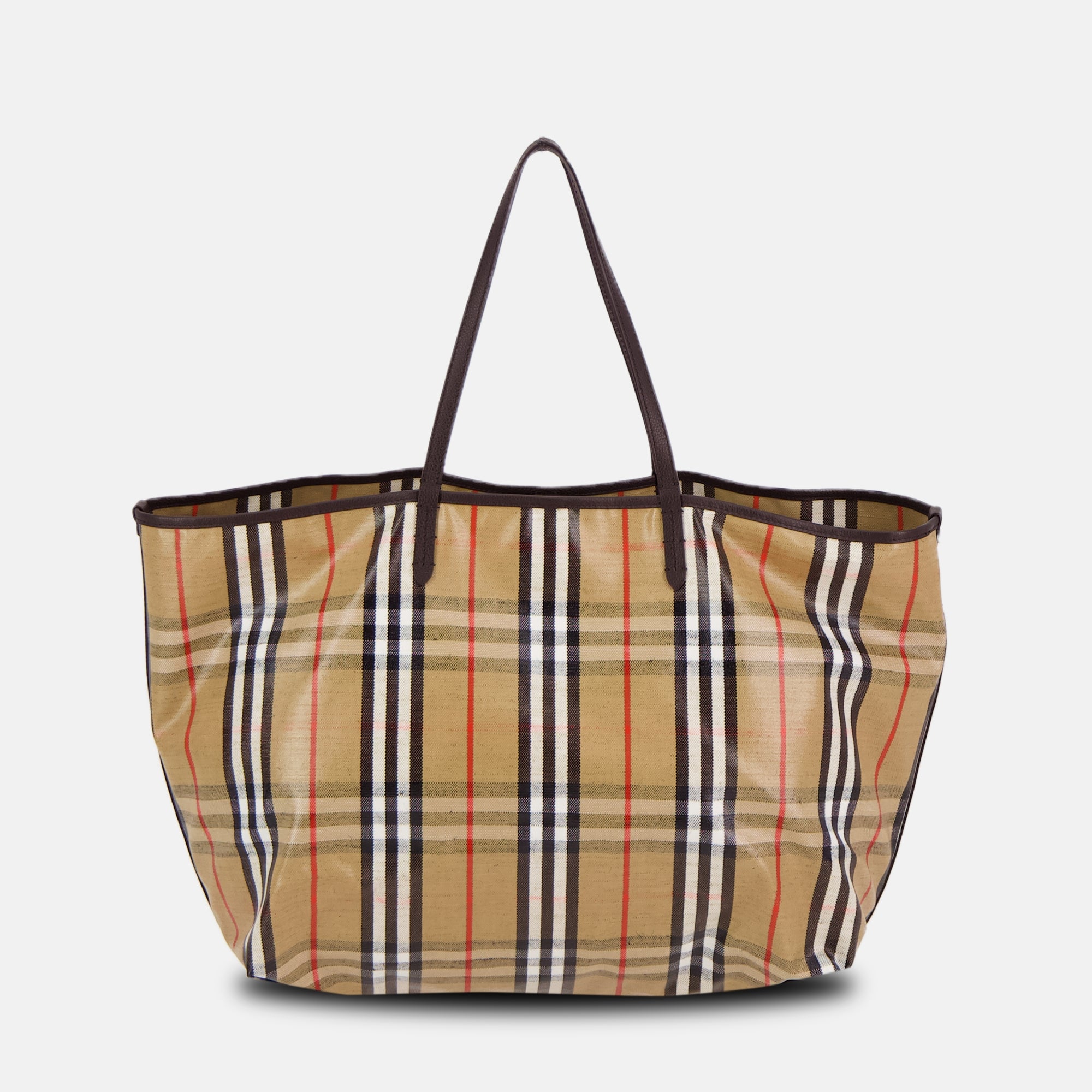 Tote Bags Highlands Tote Bag Burberry Beige Women